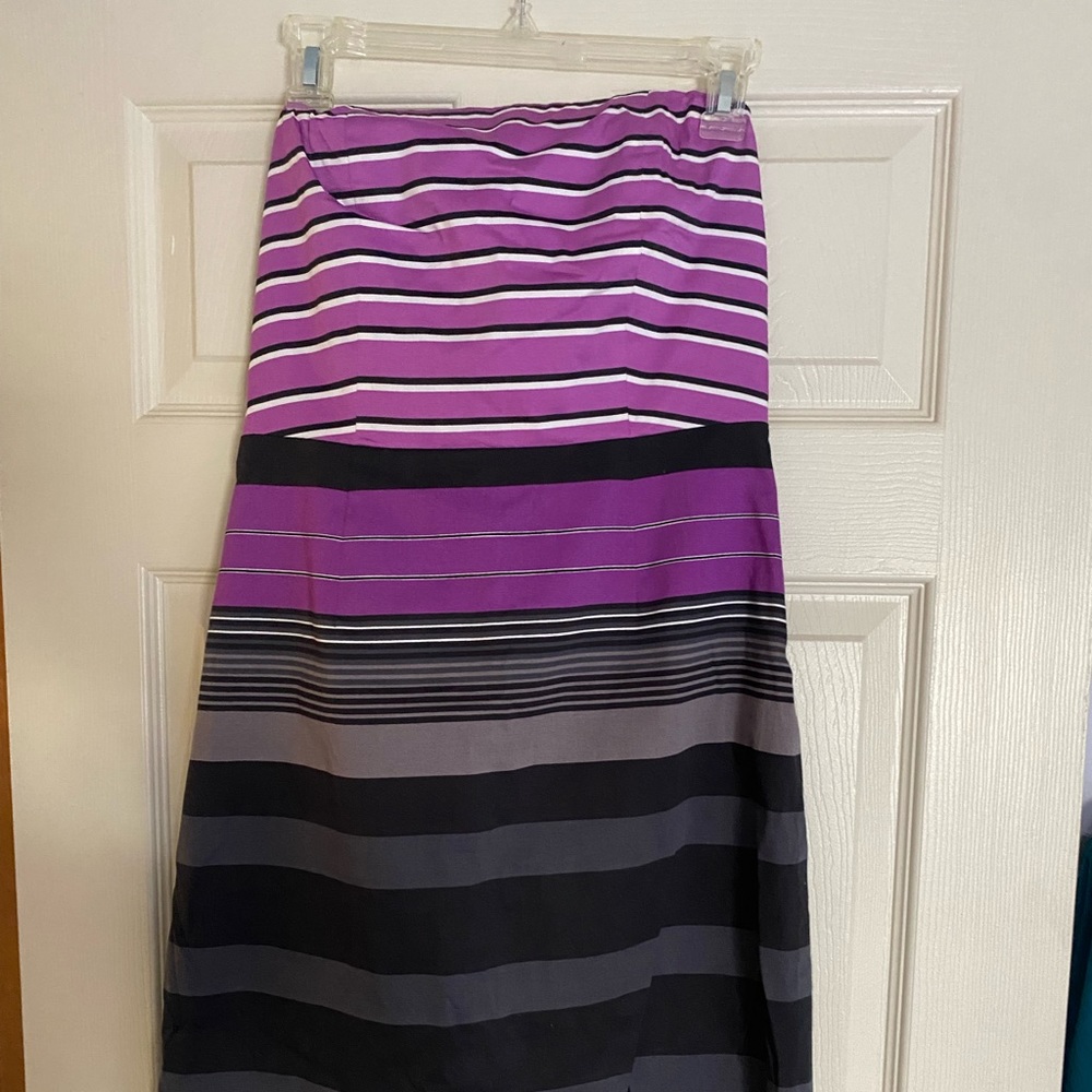 The limited strapless dress